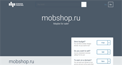 Desktop Screenshot of mobshop.ru